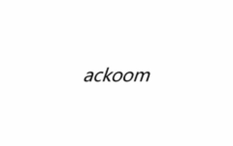 ACKOOM Logo (USPTO, 14.08.2020)