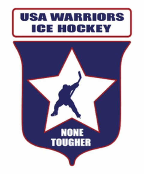 USA WARRIORS ICE HOCKEY NONE TOUGHER Logo (USPTO, 17.08.2020)