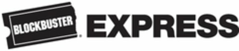 BLOCKBUSTER EXPRESS Logo (USPTO, 07.04.2009)