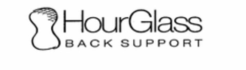 HOURGLASS BACK SUPPORT Logo (USPTO, 13.05.2009)