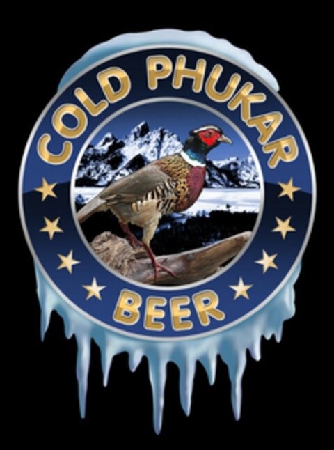 COLD PHUKAR BEER Logo (USPTO, 18.10.2009)