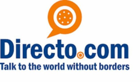 DIRECTO.COM TALK TO THE WORLD WITHOUT BORDERS Logo (USPTO, 19.04.2010)