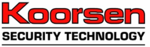 KOORSEN SECURITY TECHNOLOGY Logo (USPTO, 07/20/2010)