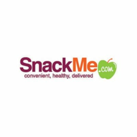 SNACKME.COM CONVENIENT, HEALTHY, DELIVERED Logo (USPTO, 24.03.2011)