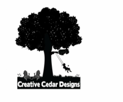 CREATIVE CEDAR DESIGNS Logo (USPTO, 28.04.2011)