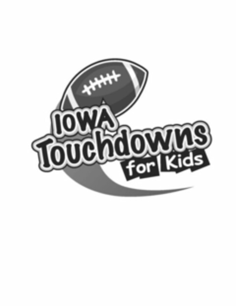 IOWA TOUCHDOWNS FOR KIDS Logo (USPTO, 28.04.2011)