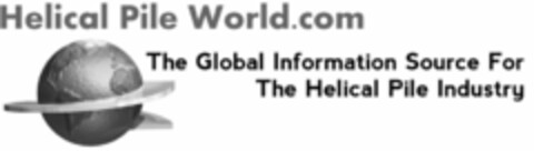 HELICAL PILE WORLD.COM THE GLOBAL INFORMATION SOURCE FOR THE HELICAL PILE INDUSTRY Logo (USPTO, 30.06.2011)