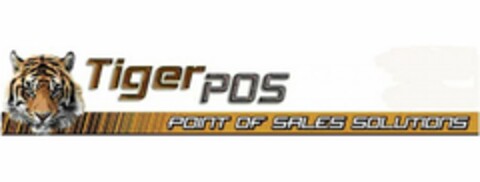 TIGER POS POINT OF SALES SOLUTIONS Logo (USPTO, 14.12.2011)