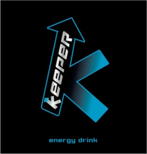 K KEEPER ENERGY DRINK Logo (USPTO, 03/30/2012)