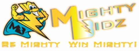 MIGHTY BIDZ BE MIGHTY WIN MIGHTY! MB Logo (USPTO, 10.04.2012)