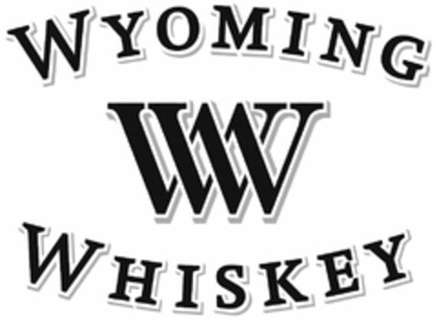 WYOMING WW WHISKEY Logo (USPTO, 13.04.2012)