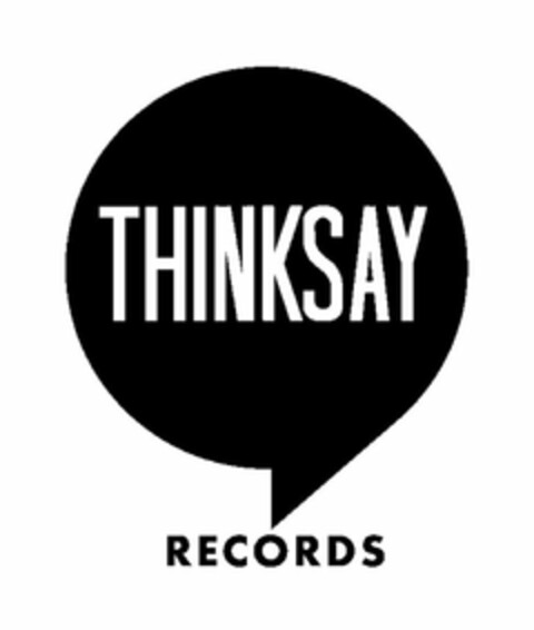 THINKSAY RECORDS Logo (USPTO, 22.06.2012)