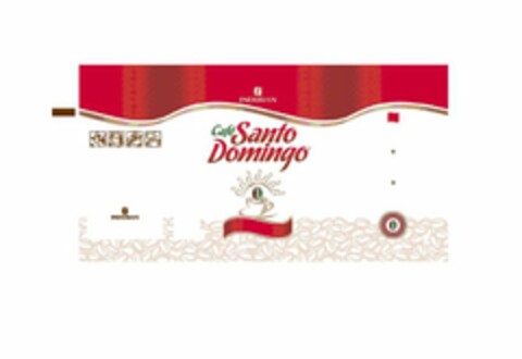 CAFÉ SANTO DOMINGO Logo (USPTO, 09.08.2012)