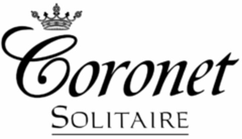 CORONET SOLITAIRE Logo (USPTO, 30.10.2012)