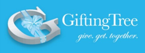 G GIFTING TREE GIVE. GET. TOGETHER. Logo (USPTO, 20.02.2013)