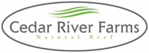 CEDAR RIVER FARMS NATURAL BEEF Logo (USPTO, 28.02.2013)