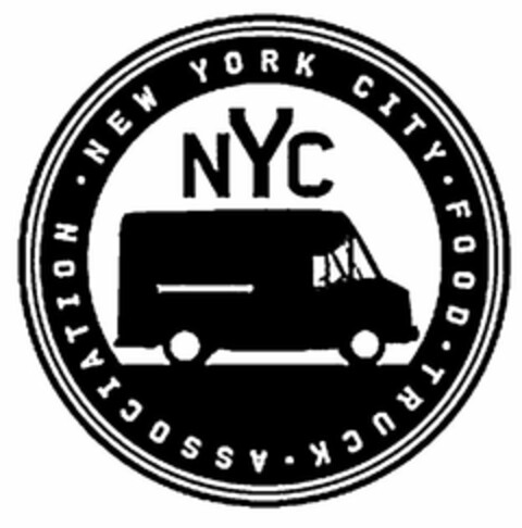 · NEW YORK CITY · FOOD · TRUCK · ASSOCIATION NYC Logo (USPTO, 07/16/2013)