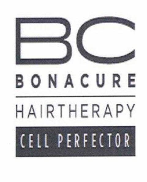 BC BONACURE HAIRTHERAPY CELL PERFECTOR Logo (USPTO, 17.01.2014)
