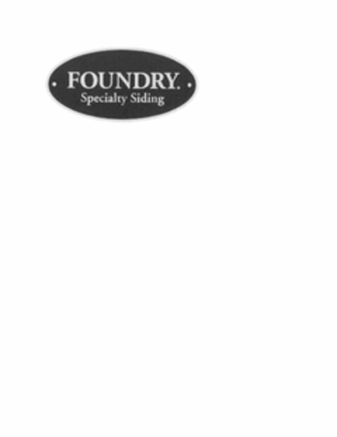 FOUNDRY SPECIALTY SIDING Logo (USPTO, 27.03.2014)