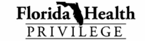 FLORIDA HEALTH PRIVILEGE Logo (USPTO, 08/11/2014)