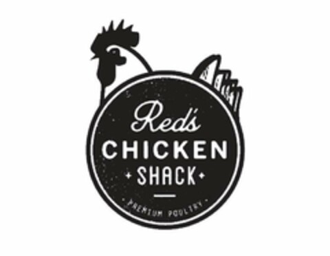 RED'S CHICKEN SHACK PREMIUM POULTRY Logo (USPTO, 25.03.2015)