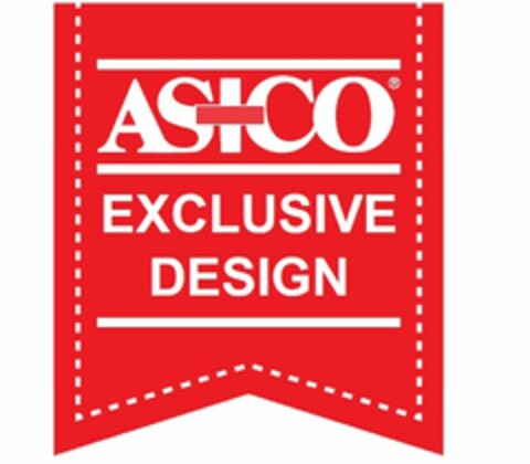 ASICO EXCLUSIVE DESIGN Logo (USPTO, 31.08.2015)