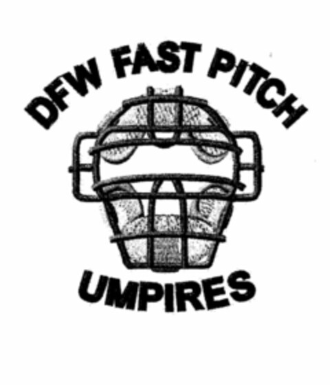 DFW FAST PITCH UMPIRES Logo (USPTO, 06.07.2016)