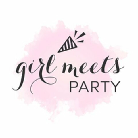 GIRL MEETS PARTY Logo (USPTO, 15.07.2016)