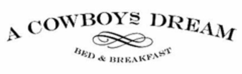 A COWBOYS DREAM BED & BREAKFAST Logo (USPTO, 26.07.2016)