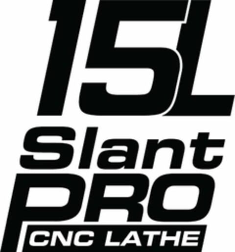 15L SLANT PRO CNC LATHE Logo (USPTO, 27.07.2016)