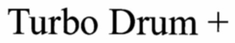 TURBO DRUM + Logo (USPTO, 07.09.2016)