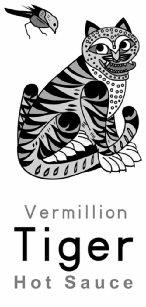 VERMILLION TIGER HOT SAUCE Logo (USPTO, 14.10.2016)