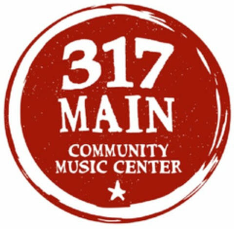 317 MAIN COMMUNITY MUSIC CENTER Logo (USPTO, 02/15/2017)