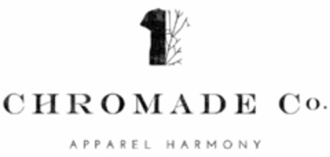 CHROMADE CO. APPAREL HARMONY Logo (USPTO, 20.03.2017)