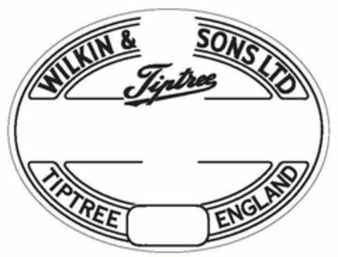 WILKIN & SONS LTD TIPTREE TIPTREE ENGLAND Logo (USPTO, 13.03.2018)