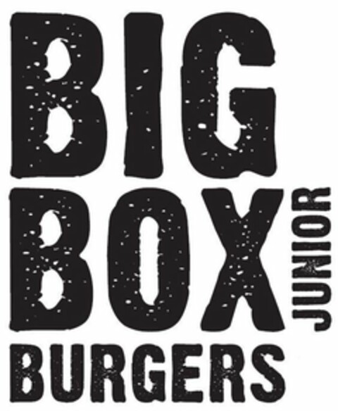 BIG BOX BURGERS JUNIOR Logo (USPTO, 26.03.2018)