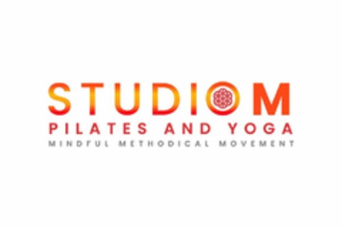 STUDIO M PILATES AND YOGA MINDFUL METHODICAL MOVEMENT Logo (USPTO, 13.11.2018)