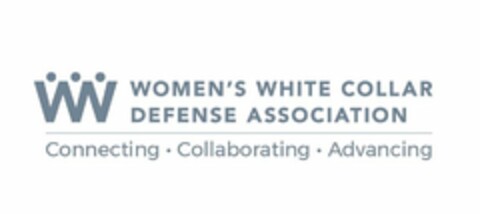 WW WOMEN'S WHITE COLLAR DEFENSE ASSOCIATION CONNECTING COLLABORATING ADVANCING Logo (USPTO, 20.12.2018)