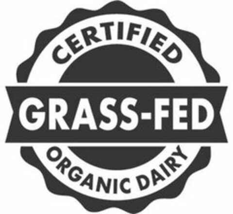 CERTIFIED GRASS-FED ORGANIC DAIRY Logo (USPTO, 02/07/2019)