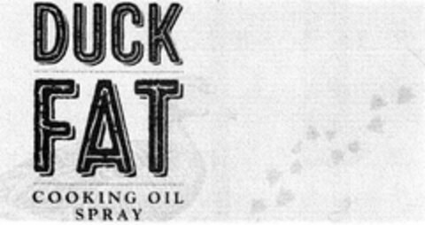 DUCK FAT COOKING OIL SPRAY Logo (USPTO, 12.02.2019)