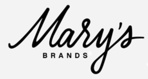 MARY'S BRANDS Logo (USPTO, 03/19/2019)
