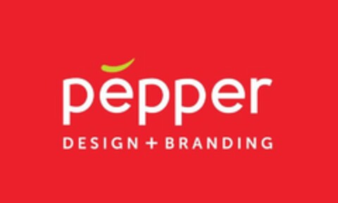 PEPPER DESIGN + BRANDING Logo (USPTO, 16.04.2019)
