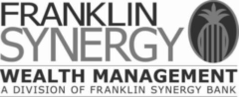 FRANKLIN SYNERGY WEALTH MANAGEMENT A DIVISION OF FRANKLIN SYNERGY BANK Logo (USPTO, 05/14/2019)