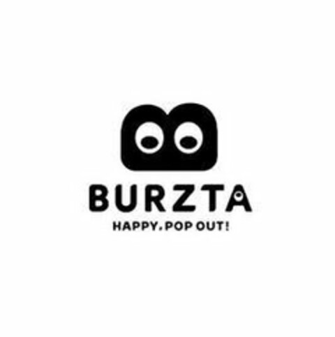 BURZTA HAPPY, POP OUT! Logo (USPTO, 28.06.2019)