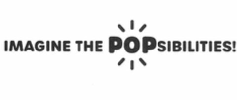 IMAGINE THE POPSIBILITIES! Logo (USPTO, 07/08/2019)