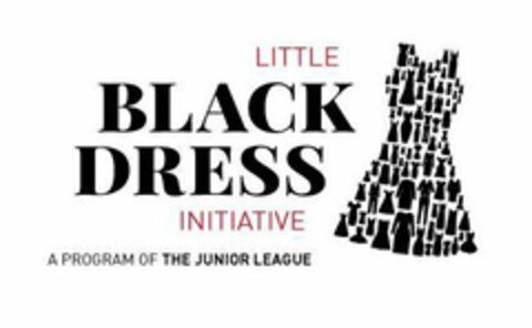 LITTLE BLACK DRESS INITIATIVE A PROGRAM OF THE JUNIOR LEAGUE Logo (USPTO, 08/16/2019)