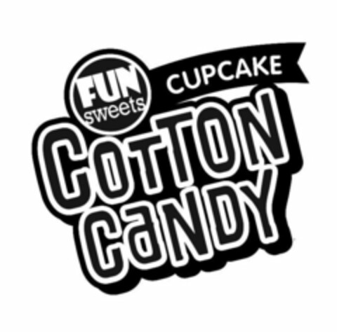 FUN SWEETS CUPCAKE COTTON CANDY Logo (USPTO, 08/27/2019)