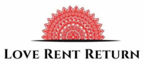 LOVE RENT RETURN Logo (USPTO, 09/09/2019)