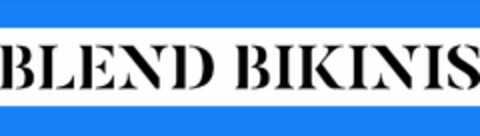 BLEND BIKINIS Logo (USPTO, 05/22/2020)