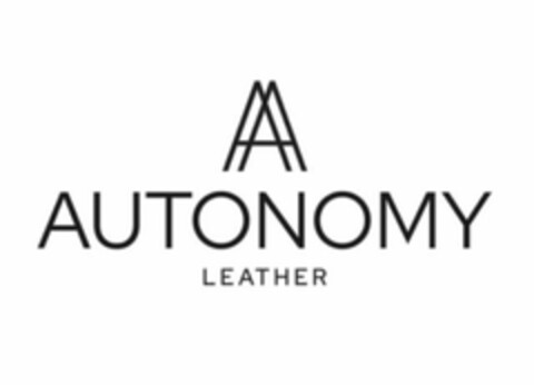 AA AUTONOMY LEATHER Logo (USPTO, 05/29/2020)